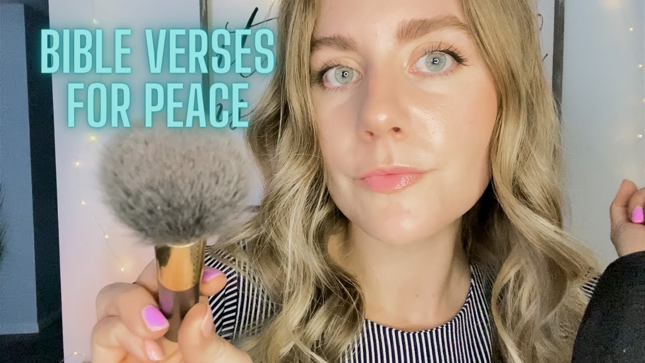 Christian ASMR | Lots of Personal Attention 😊 and Verses for Peace