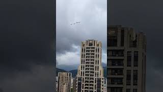 2023/10/10 國慶日 戰機呼嘯而過. National Day Fighter planes roar past