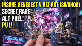 Genesect V Alternate Art Pull! | Pokémon TCG Fusion Strike | Triumph Rips
