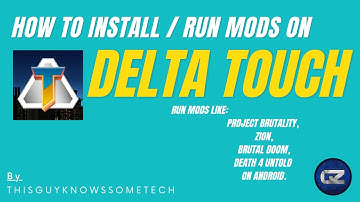 How to Install MODs on Delta Touch | DOOM MODS On Android | ThisGuyKnowsSomeTech | #DOOM #EG #TGKST