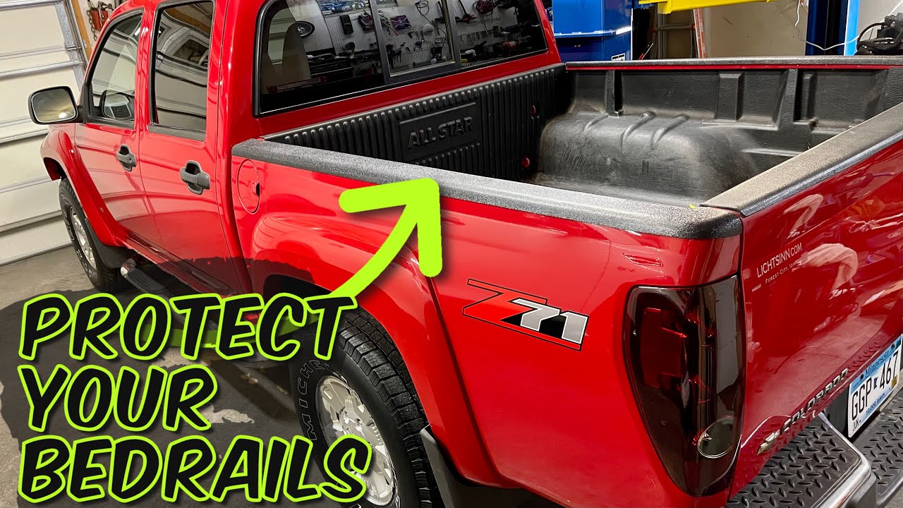 2006 Chevy Colorado Westin Bedrail Caps Install ***Uncle Rusty*** YouTube