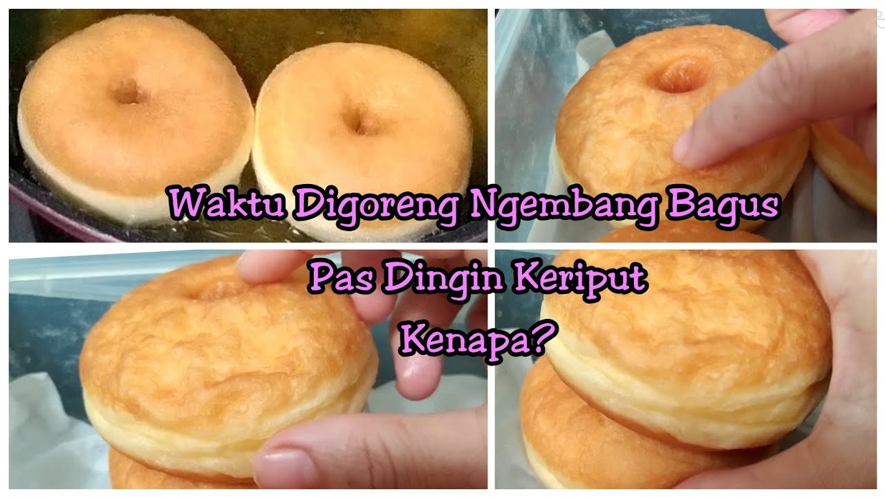 Donat Keriput Karena Over Proofing,  Padahal Waktu Proofing Sama Dengan Sebelum2nya