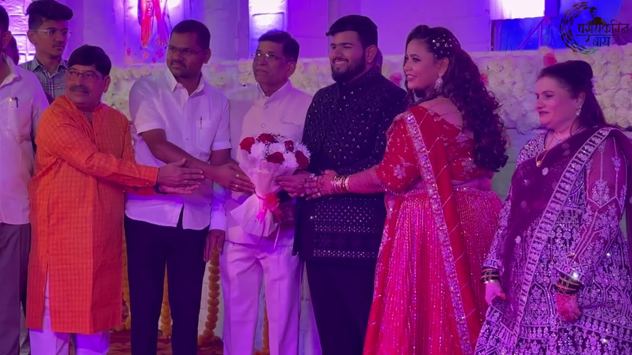नाशिक मध्ये झाल आमच रिसेप्शन 😍॥ गृहप्रवेश सुंदर झाला🥰