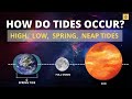 How do tides occur low tide high tide spring tide neap tide