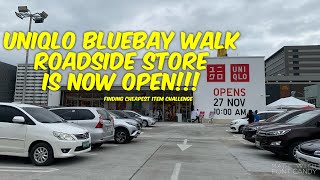 UNIQLO BLUEBAY WALK ROADSIDE STORE IS NOW OPEN | FINDING CHEAPEST ITEM CHALLENGE|BLACK FRIDAY DEALS