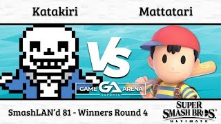 SmashLAN'd 81 - Katakiri vs Mattatari - Winners Round 4
