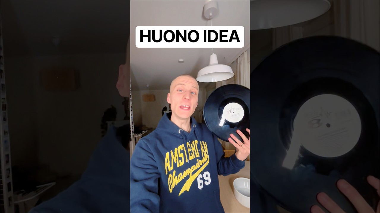 Tehdään vinyylistä kulho