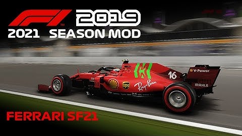 F1 2021 mod - Ferrari SF21 Livery mod download
