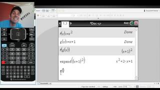 get NSPIRE...d:  Composition of Functions