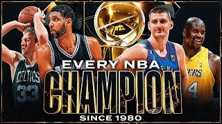 EVERY NBA Championship Celebration (19802023)