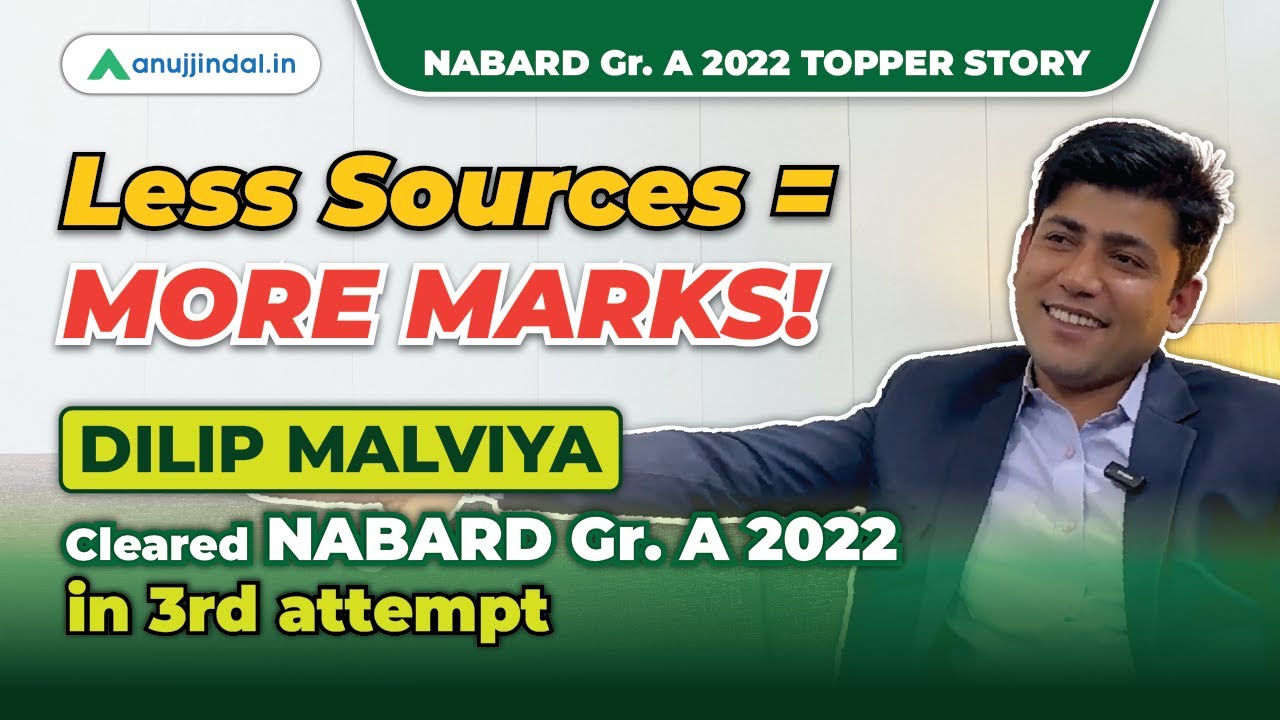 NABARD Grade A 2022 Topper Interview | NABARD 2023 Strategy | NABARD 2023 Notification | Anuj Jindal