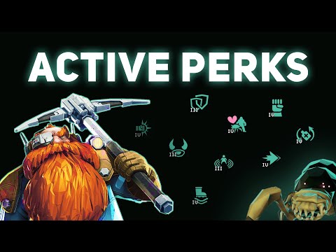 Active Perks in Deep Rock Galactic