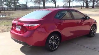 HD VIDEO 2015 TOYOTA COROLLA S PLUS USED FOR SALE INFO SEE WWW SUNSETMOTORS COM