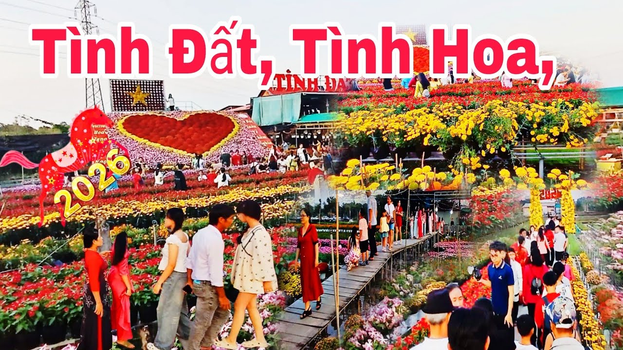 làng hoa ,Tình Đất, Tình Hoa, 2026,