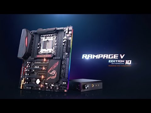 Asus X99 Rampage V Extreme Edition 10 Motherboards Asus X99