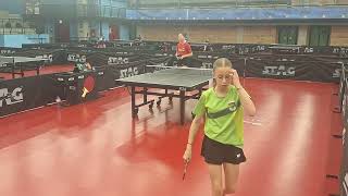 EUROTALENTS SELECTION CAMP 2 TERNI - ITALY  🇮🇹 Martina Golosmanova  vs Izabela Pastina