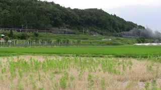 2015年7月5日　上越線　D51、C61離合　後閑－上牧