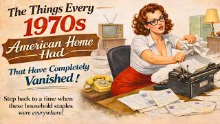 The Things Every 1970s American Home Had That Have Completely Vanished