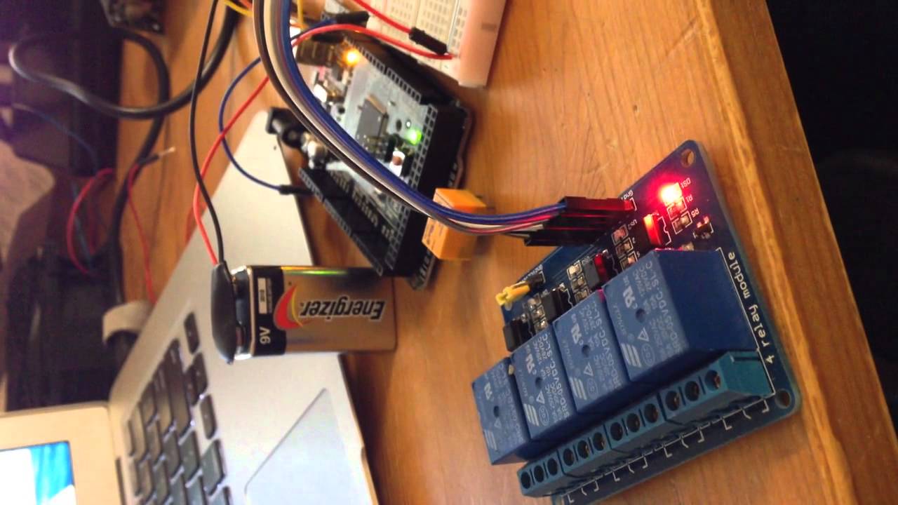 Video 4 Channel Relay Test 1 YouTube