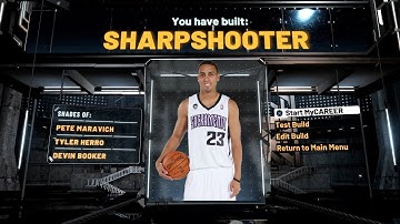 NBA 2K21 KEVIN MARTIN BUILD IS A SNIPER - SHOOT & FINISH - BEAST OFFENSIVE BUILD!