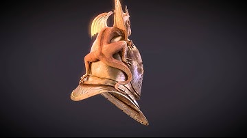 Dragon Knight Helmet (blender 3d 2.6 cycles)