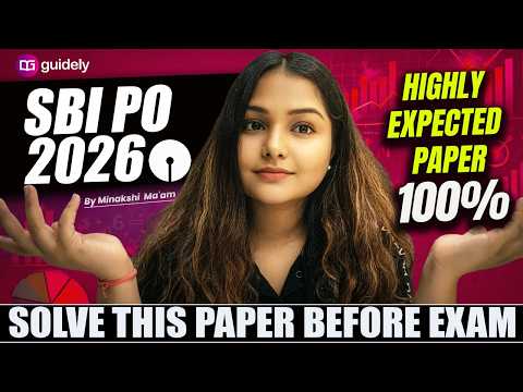 Before SBI PO 2026 Solve This Most Expected Paper!!
