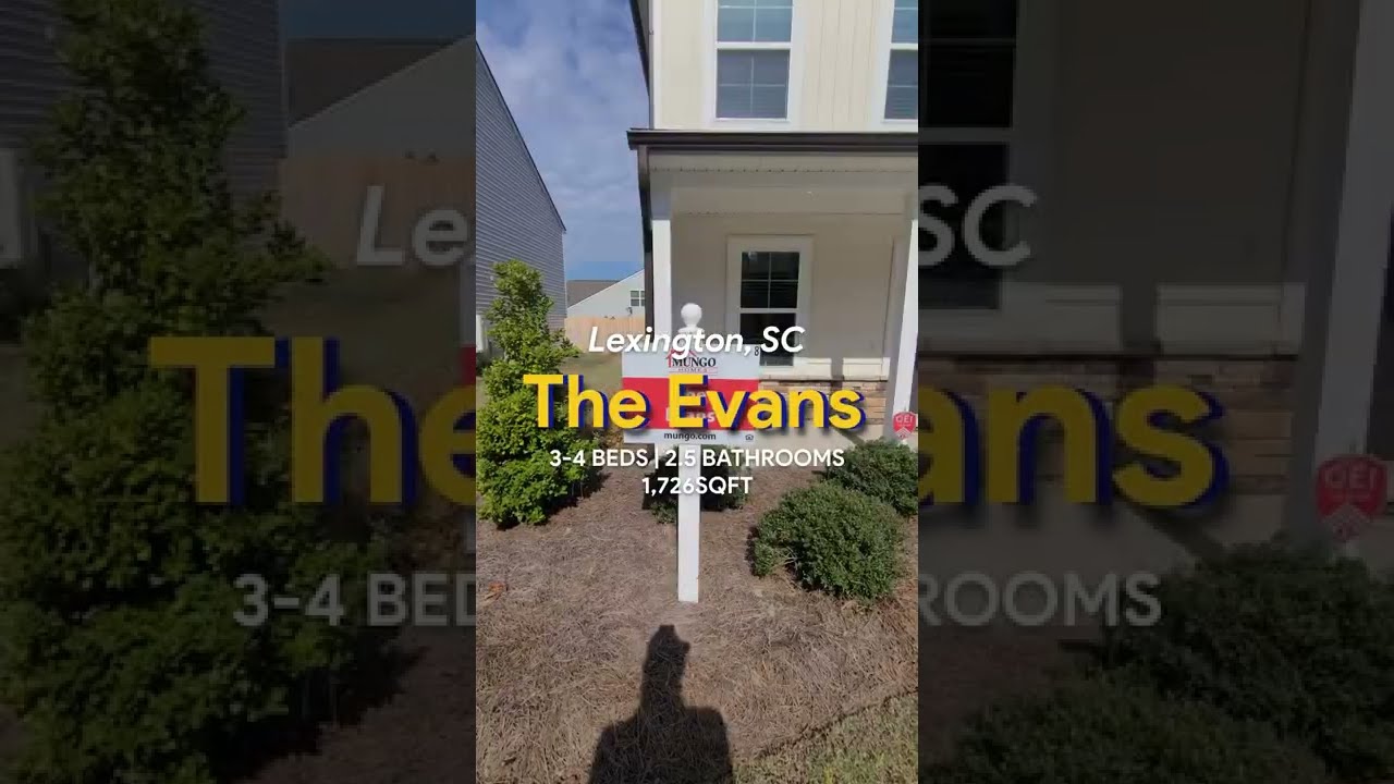 BEAUTIFUL Property In Lexington, SC | The Evans By Mungo Homes!
