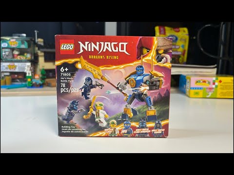 LEGO NINJAGO - 71805 Jay's Mech Battle Pack #lego #ninjago - YouTube