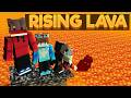 Minecraft Lava Rising!
