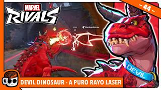 DEVIL DINOSAUR - A puro RAYO LASER ⚡ Marvel Rivals #44 | Gameplay Español