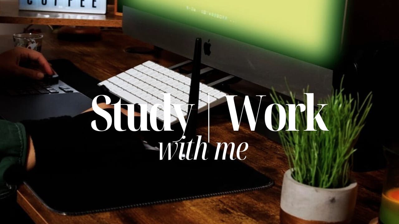 1 HOUR STUDY WORK WITH ME | Deep Focus | Timer | Slow Motion | Focus ...