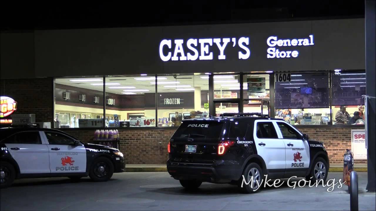 20141111 Robbery at Casey's General Store Waterloo, Iowa Myke