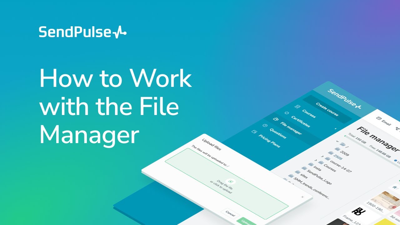 How to Work with File Manager