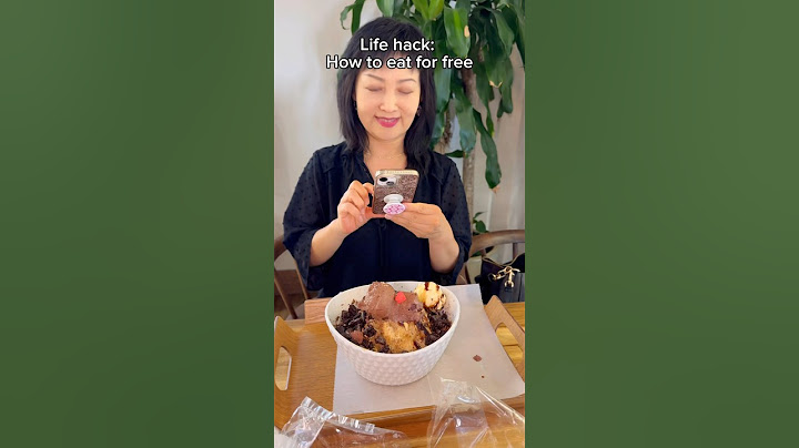 Life hack: how to eat for free… #food #dessert #lifehacks
