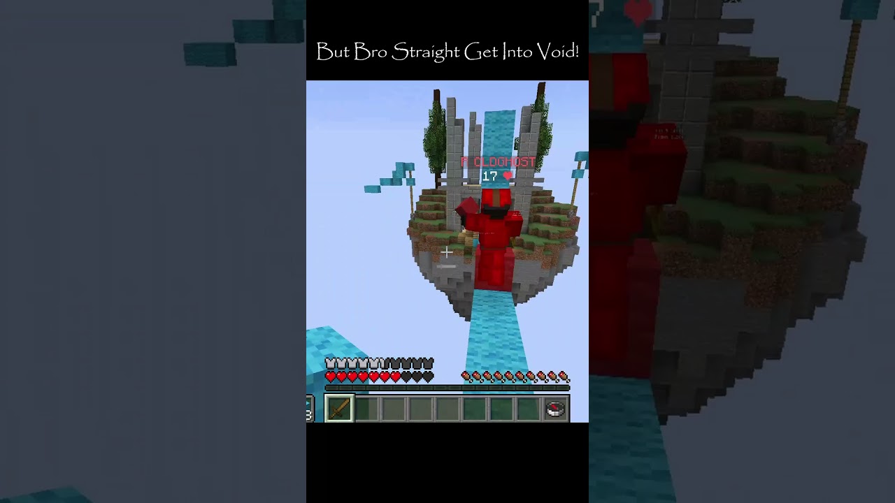 Straight Into the Void 😎 Funny Minecraft Moment 