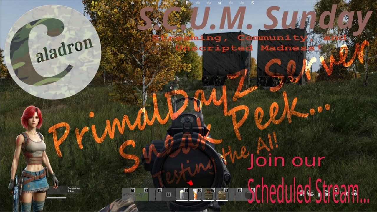 🔍 S.C.U.M. Sunday Returns – PrimalDayZ Sneak Peek & AI Testing! 🧟‍♂️⚠️