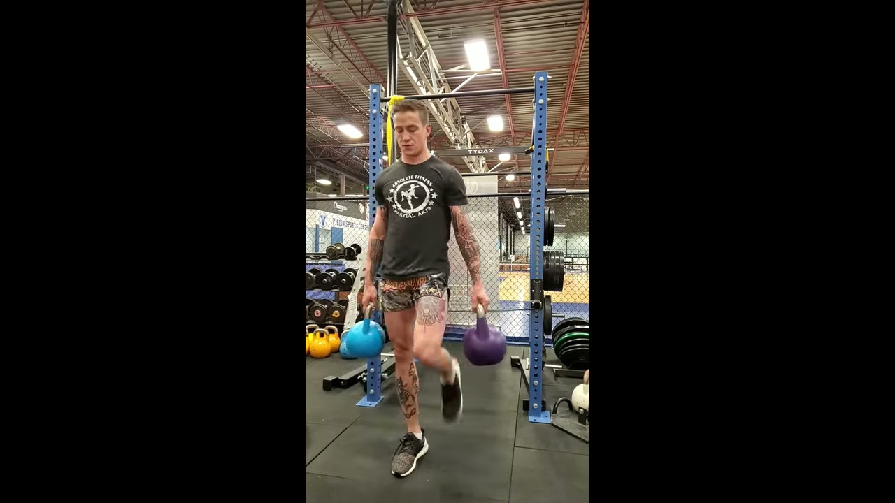 Chaos Rear Foot Elevated Split Squat FIGHT FIT YYC