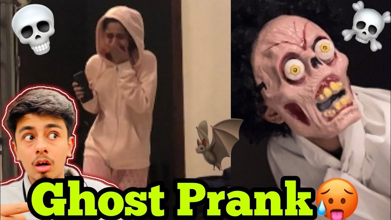 ghost prank on my small sister gone wrong!!!! - YouTube