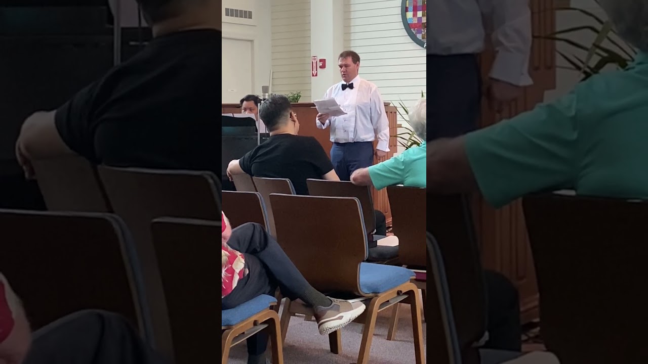 Dan Levin singing the call by Vaughan Williams