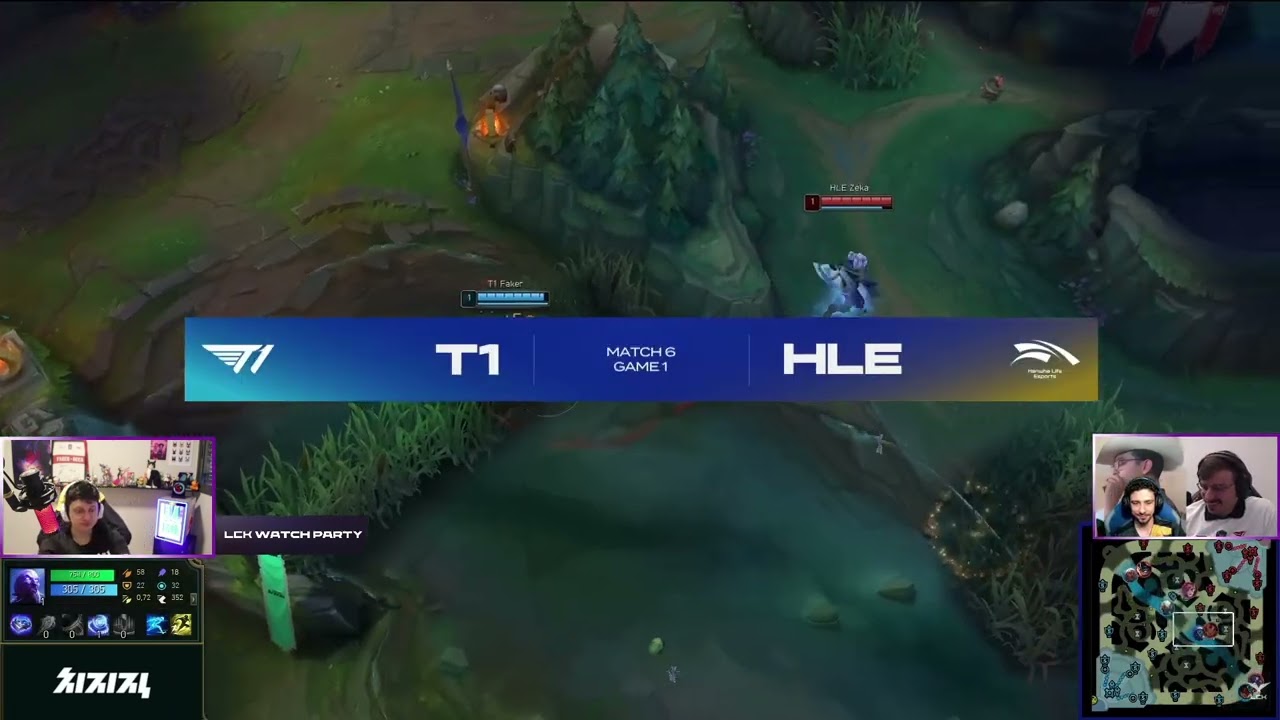 T1 x HLE | Jogo 1 - MD3 | LCK Cup - 2026 | Ilha das Lendas