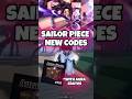 OP New Codes in Sailor Piece #roblox #sailorpiece