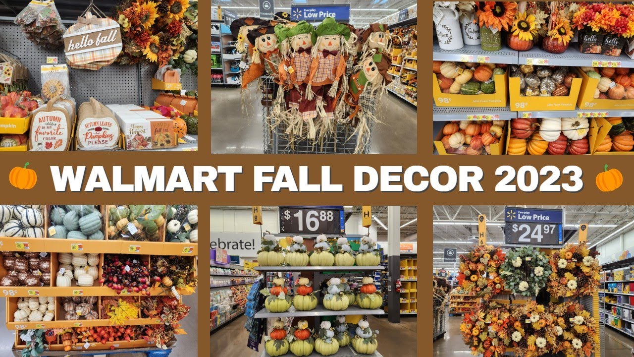 WALMART FALL DECOR 2023 YouTube