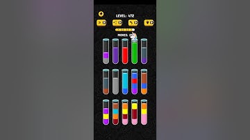 Color Water Sort 3D level 472   - Water Color Sorting Games TapNation #watersortpuzzle