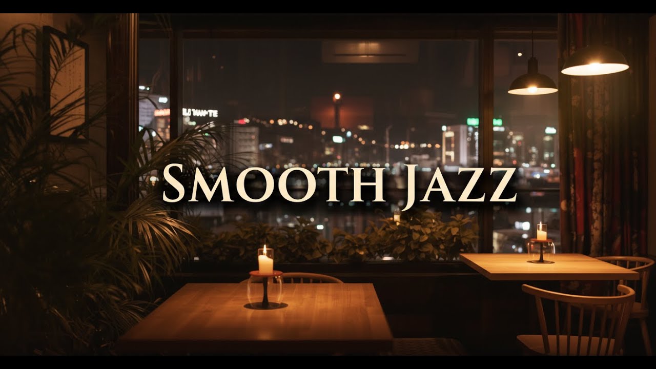 ☕Warm Relaxing Jazz Music with Cozy Coffee Shop for Working, Studying, Sleeping