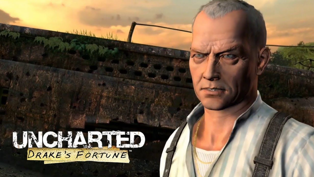Uncharted: Drake's Fortune - Nathan Meets Gabriel Roman