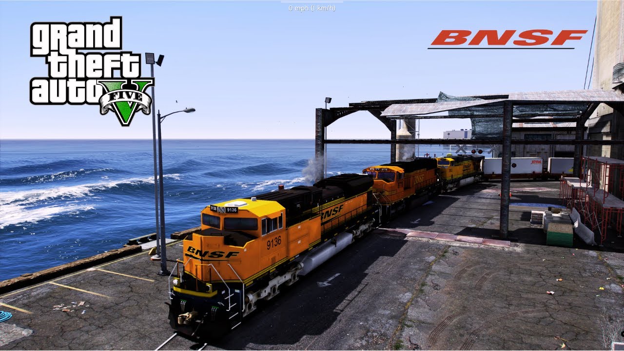 BNSF-9136 | Went to west docks Pier | Grand Theft Auto V