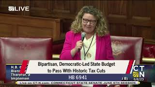 Sen. Martha Marx Supports Passage of Bipartisan, Democratic-Led Budget with Historic Tax Cuts!