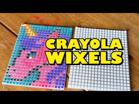 A New Pixel Art Without the Bead Mess! Crayola Wixels Demo and Review 