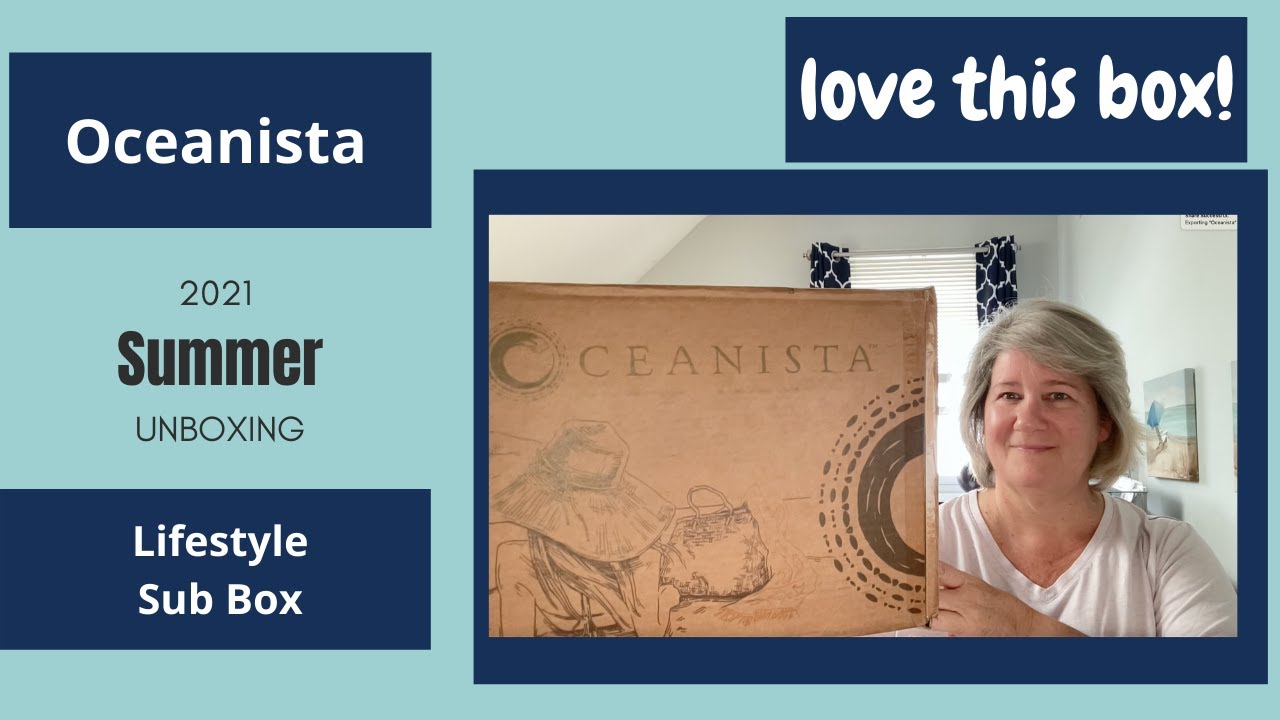 Oceanista Unboxing | Summer 2021 | Lifestyle subscription box unboxing