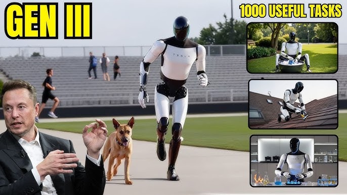 JUST HAPPENED! Elon Musk Unveils Major Tesla Bot Gen 3 Update – Mass Production & 1,000 Tasks